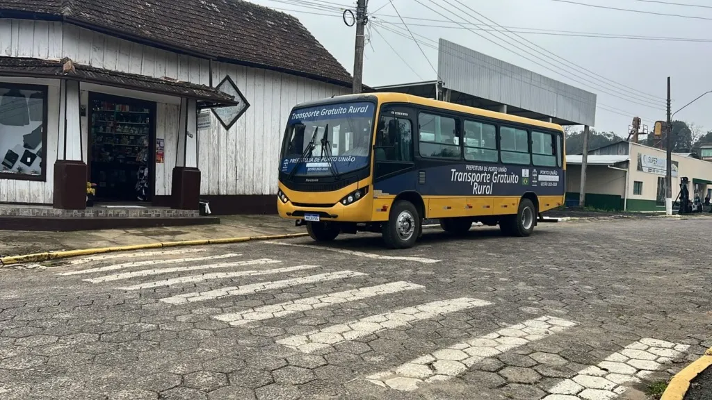 Transporte Rural Gratuito atende 308 passageiros no primeiro mês em Porto União 