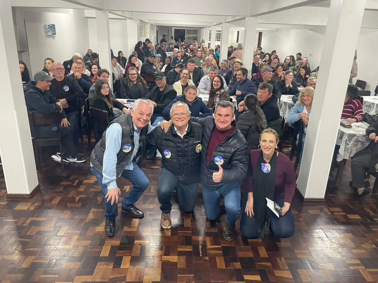 Dr. Vicente Caropreso reúne cerca de 200 pessoas em encontro em Porto União 