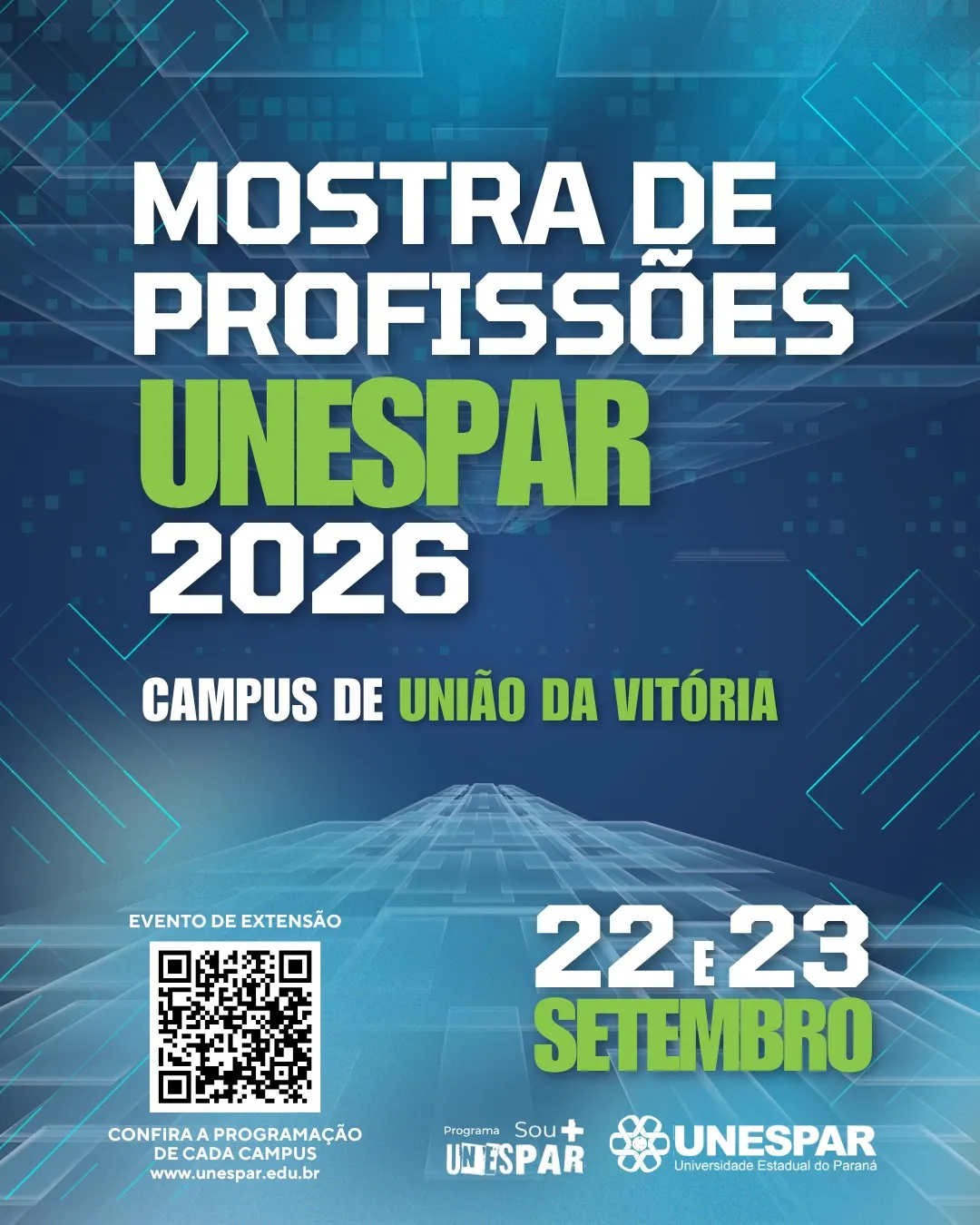 Unespar promoverá Mostra de Profissões em setembro nos sete campi da instituição 