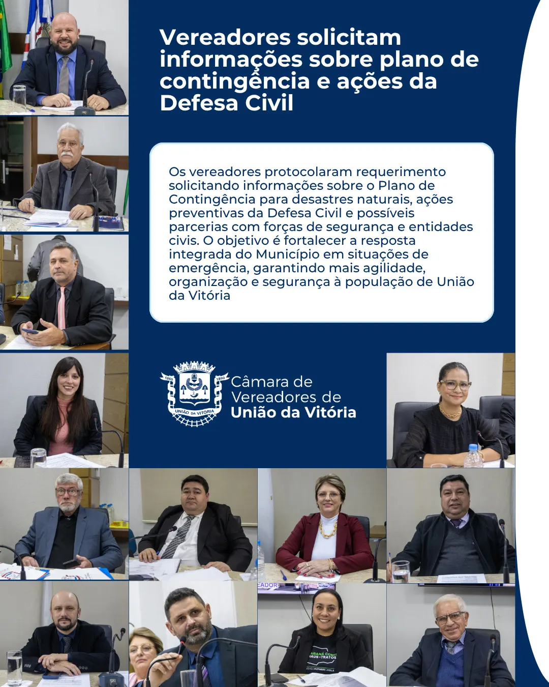 VEREADORES COBRAM PLANO DE CONTINGÊNCIA E AÇÕES DA DEFESA CIVIL