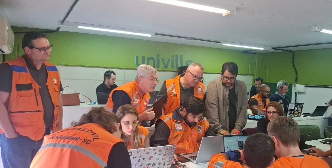Porto União participa de capacitação da Defesa Civil para fortalecer resposta a desastres 