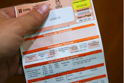 Conta de luz fica até 20% mais cara para consumidores da Copel no Paraná 