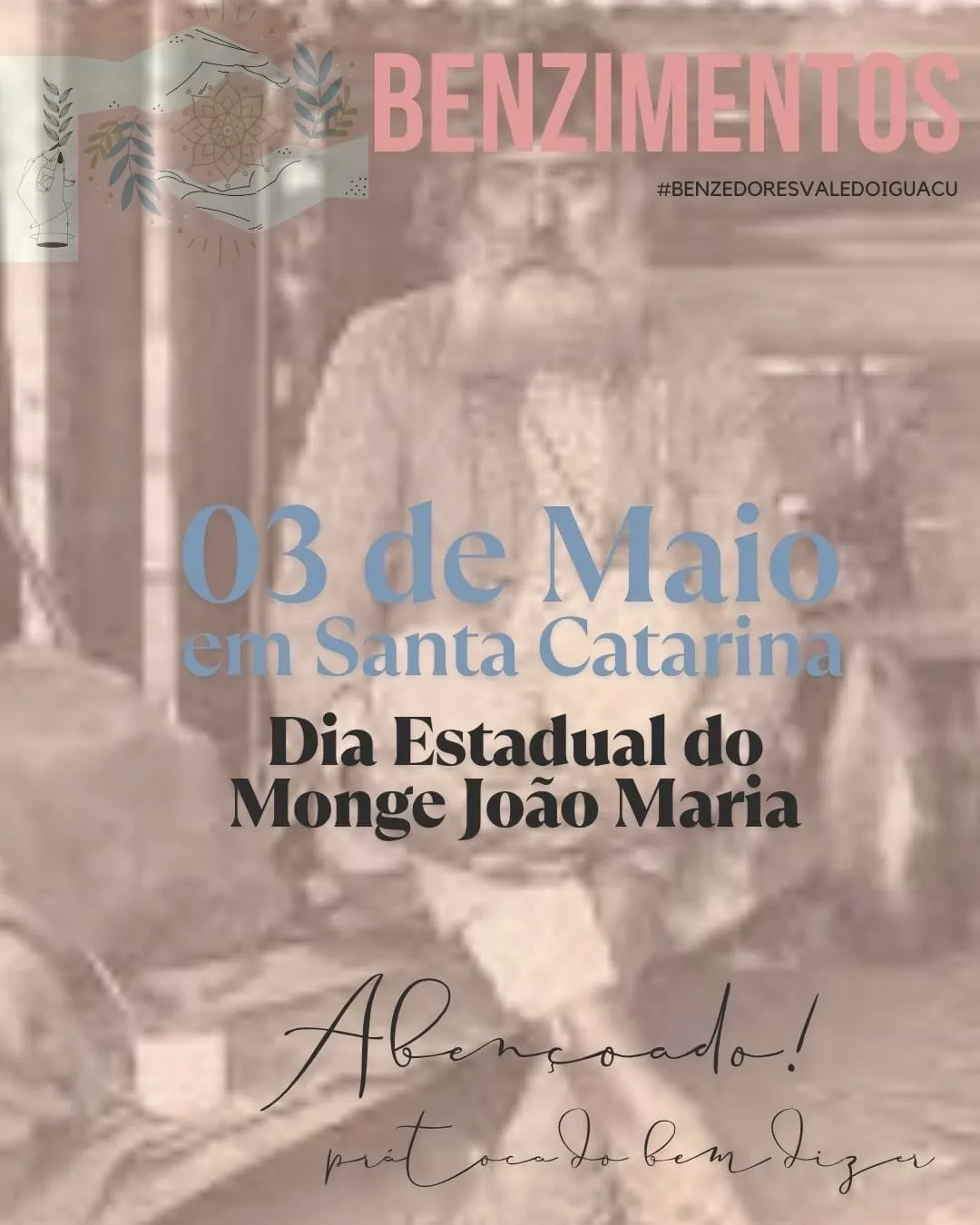 Fé e tradição marcam celebração do Dia do Monge João Maria em Porto União 