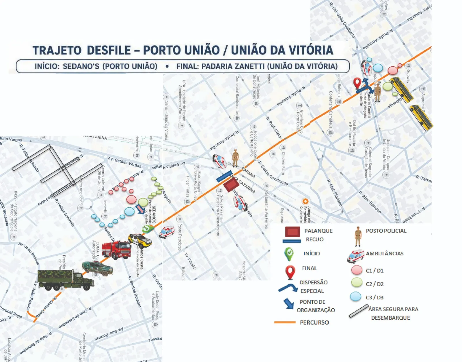 Porto União prepara grande desfile de 7 de Setembro com cerca de 80 instituições 