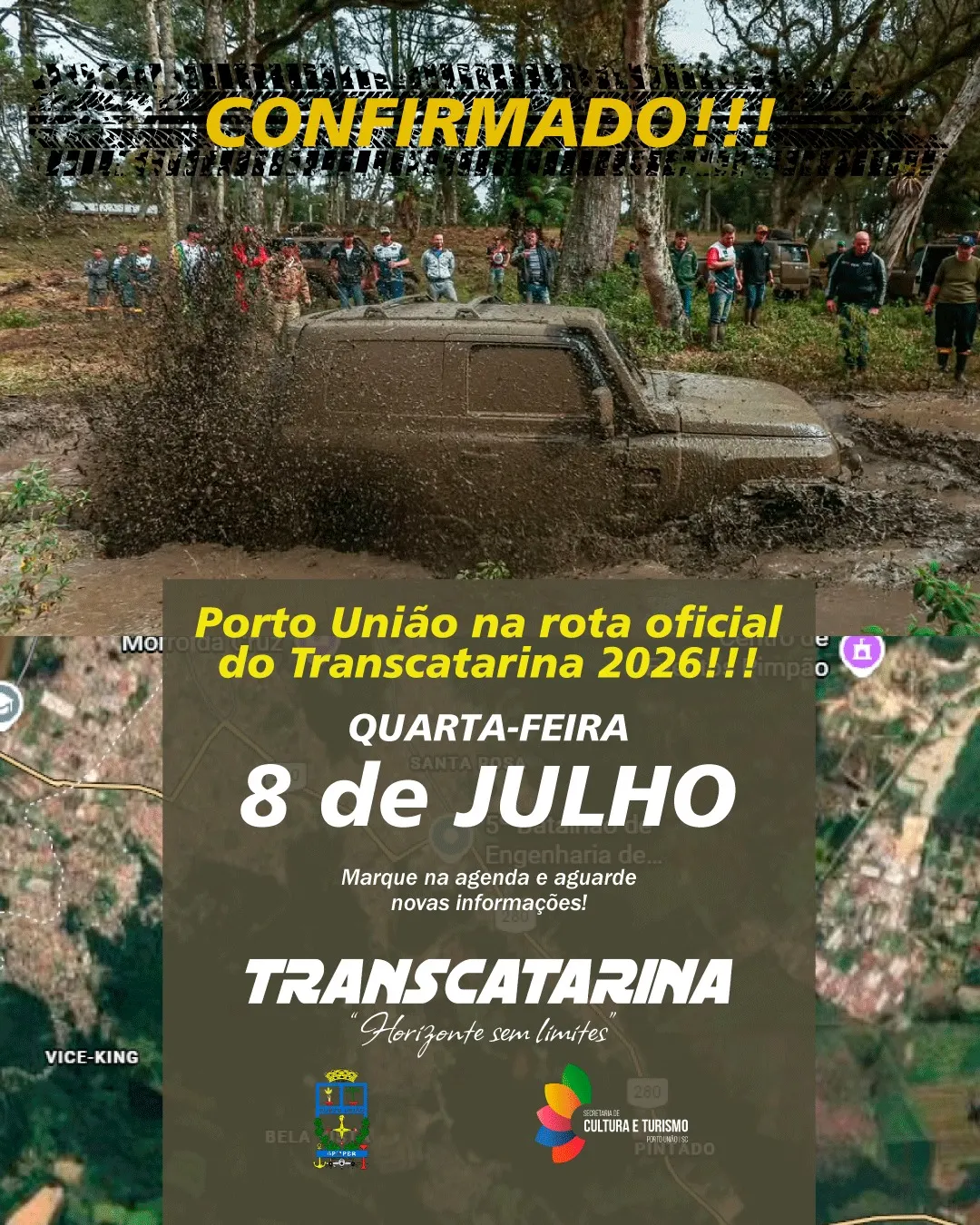 Porto União passa a integrar a rota oficial do Transcatarina 2026 