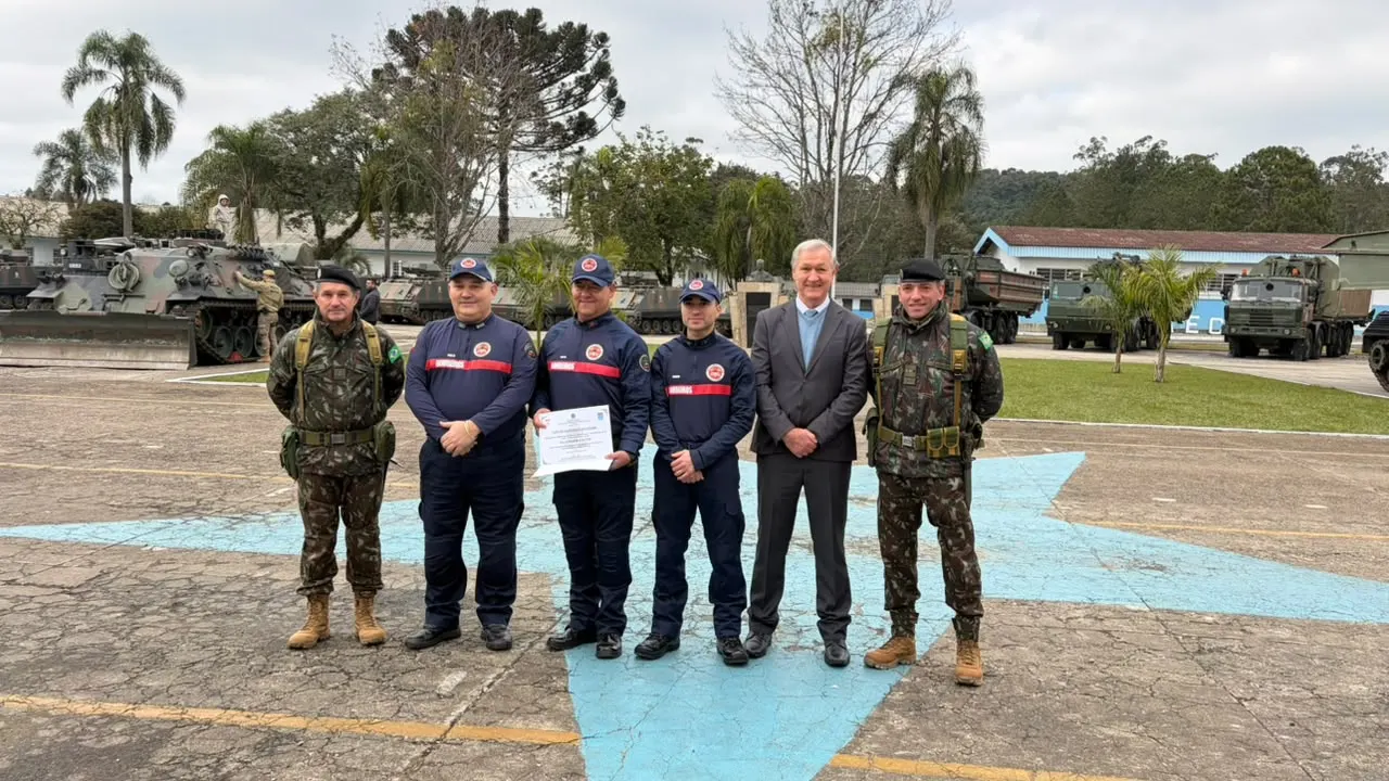 Batalhão Juarez Távora celebra 113 anos com solenidade militar em Porto União 