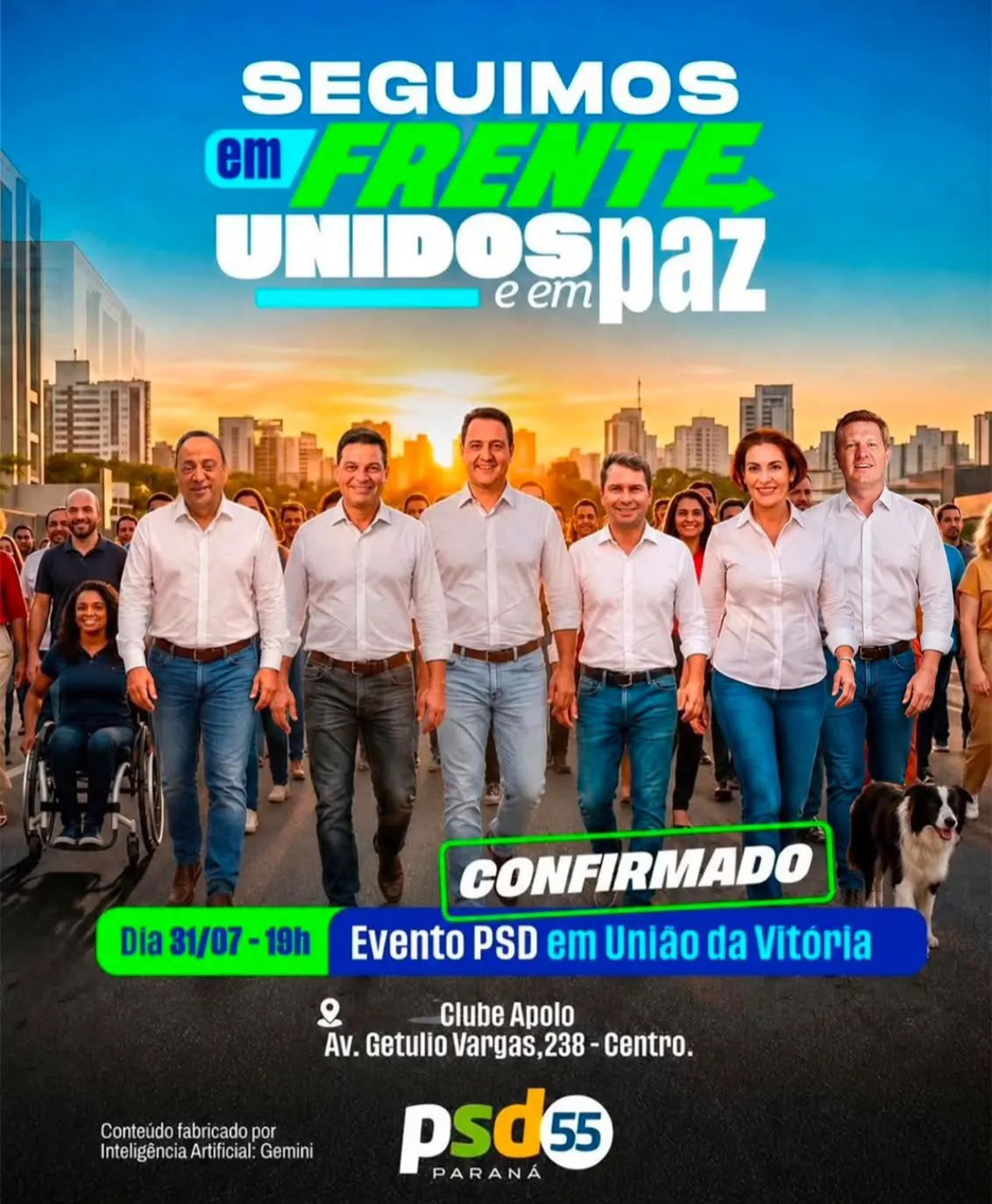 PSD realiza encontro regional em União da Vitória na próxima sexta-feira