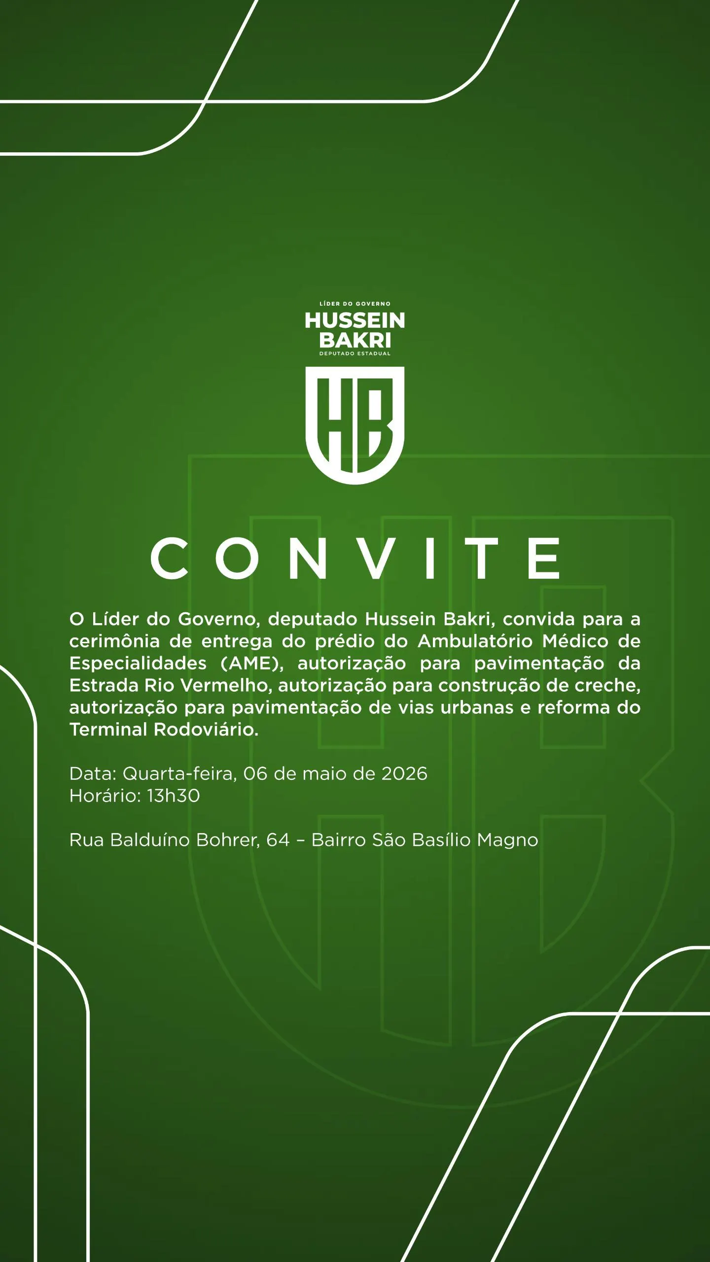 Evento em União da Vitória reúne entrega de obras e anúncio de novos investimentos