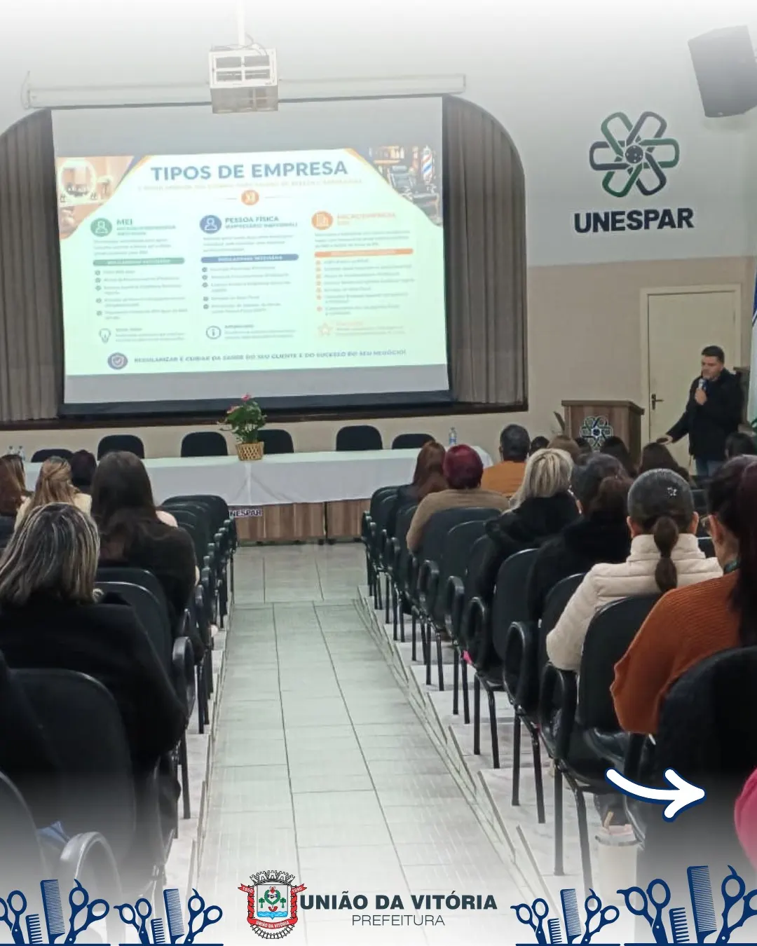 Capacitação reforça boas práticas em salões de beleza e barbearias de União da Vitória 