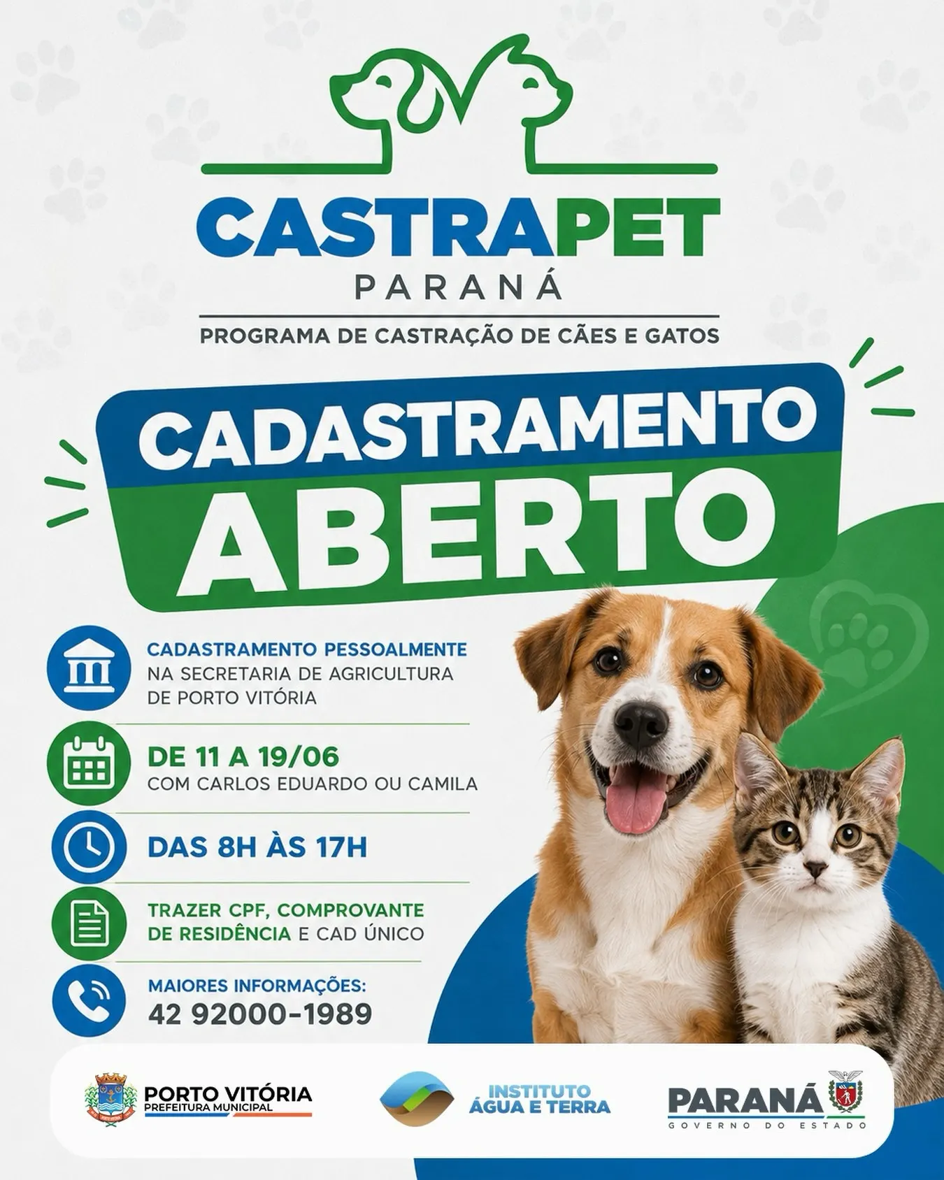 Porto Vitória prepara nova etapa do Programa CastraPet 