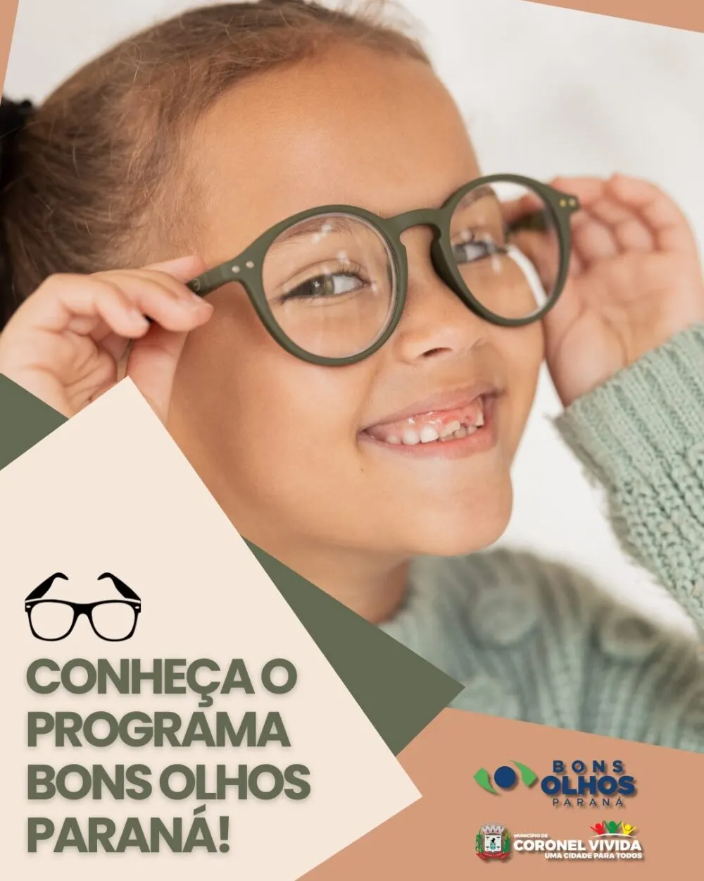 Cerimônia marca entrega de óculos do Programa Bons Olhos Paraná em União da Vitória 