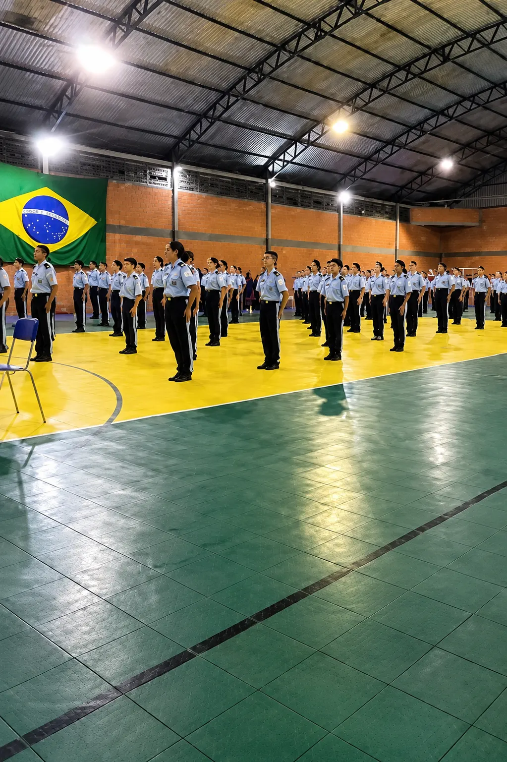 Vereador Walbert de Paula destaca avanços da Escola Cívico-Militar