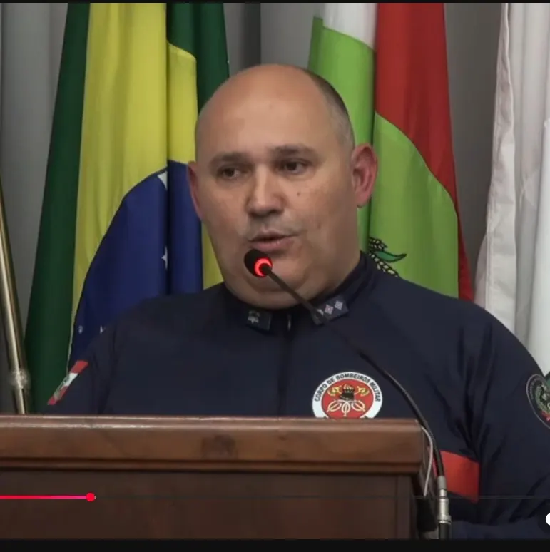 Major Colla se despede de Porto União