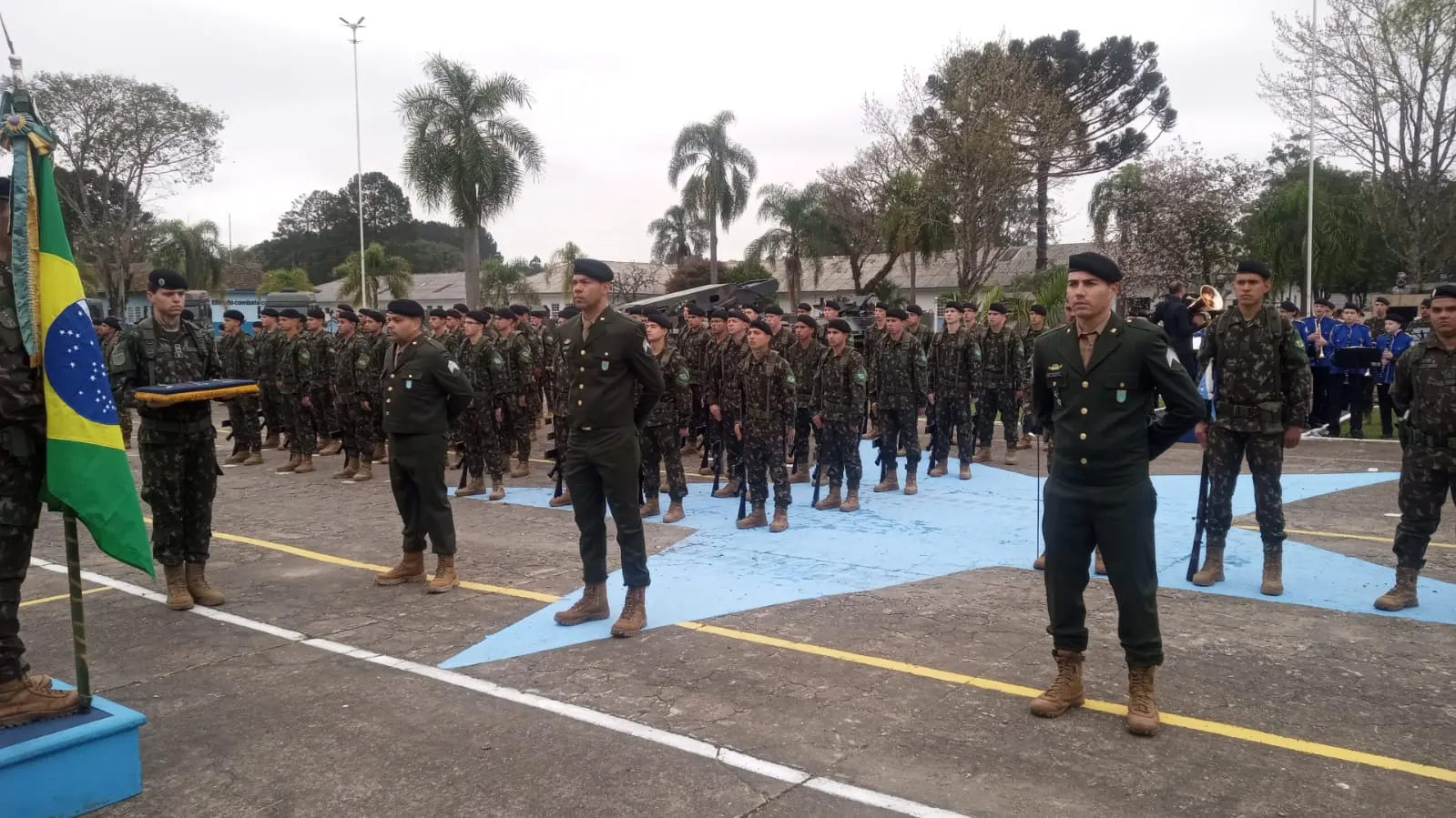 5º Batalhão de Engenharia de Combate Blindado realiza solenidade pelo Dia do Soldado 