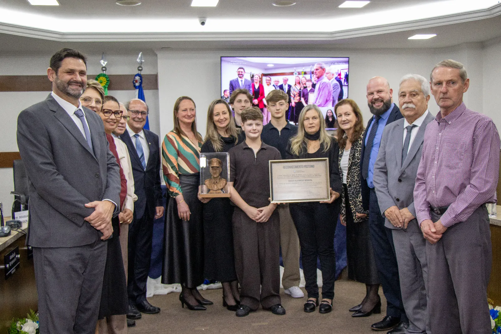 Câmara de União da Vitória homenageia Dago Alfredo Woehl com título de Cidadão Benemérito