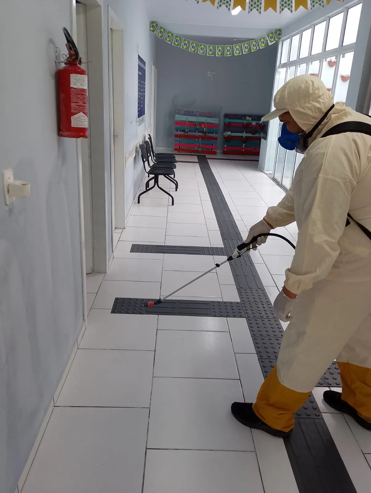 Porto União intensifica combate à dengue com aplicação de Borrifação Residual em pontos estratégicos