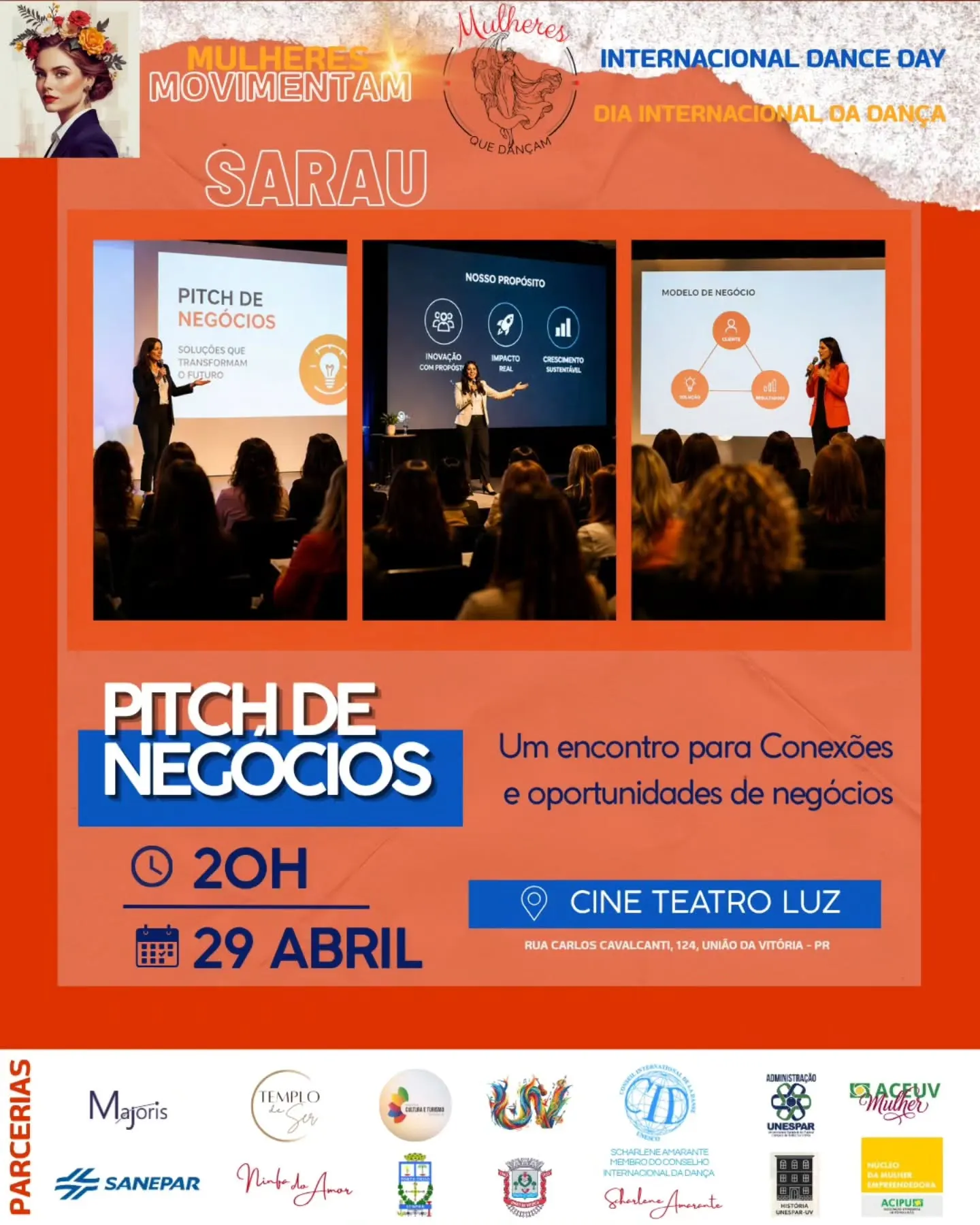 Evento gratuito convida mulheres. Protagonismo e criatividade