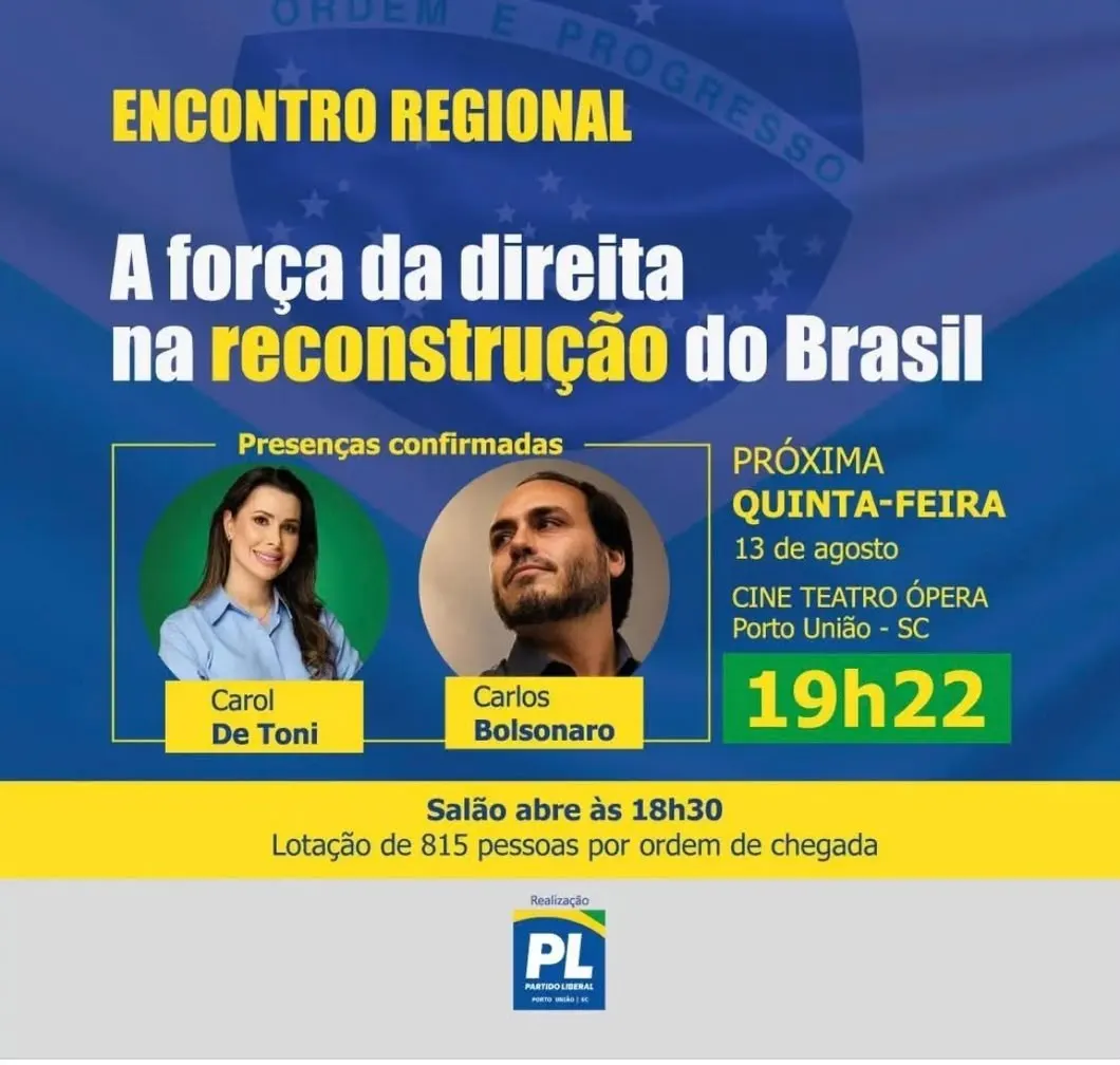 PL realiza encontro regional nesta quinta-feira em Porto União 