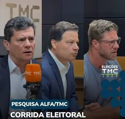 Pesquisa mostra Moro na liderança e Sandro Alex em segundo na disputa pelo Governo do Paraná