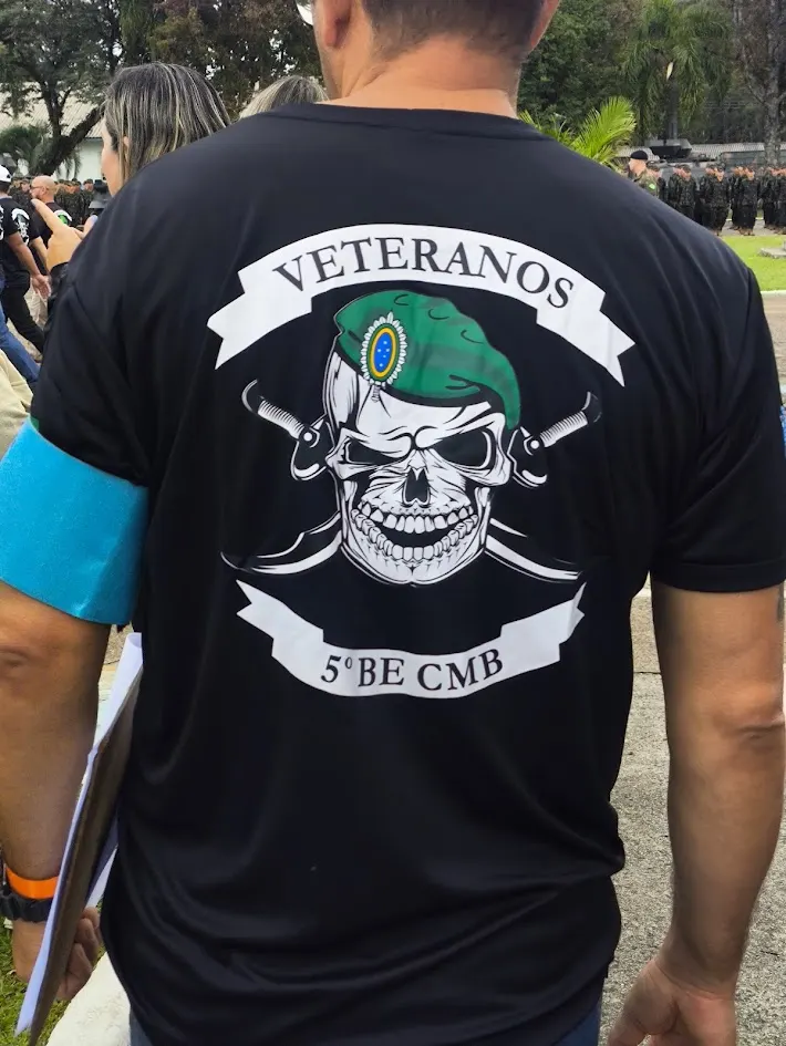 Veteranos celebram história e união em encontro no 5º Batalhão de Engenharia de Combate Blindado