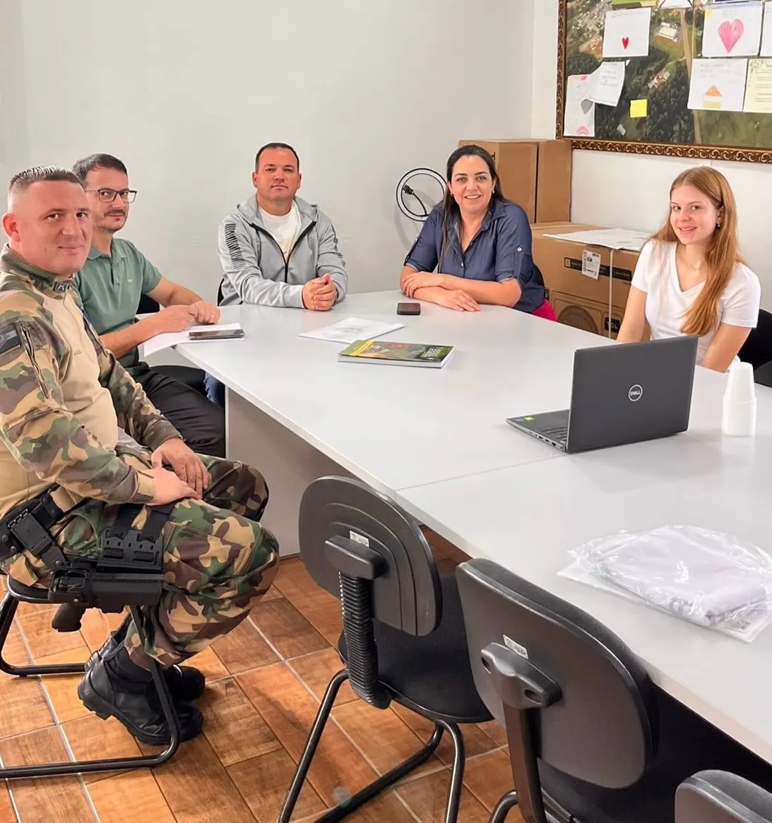 Matos Costa recebe representantes de educação ambiental