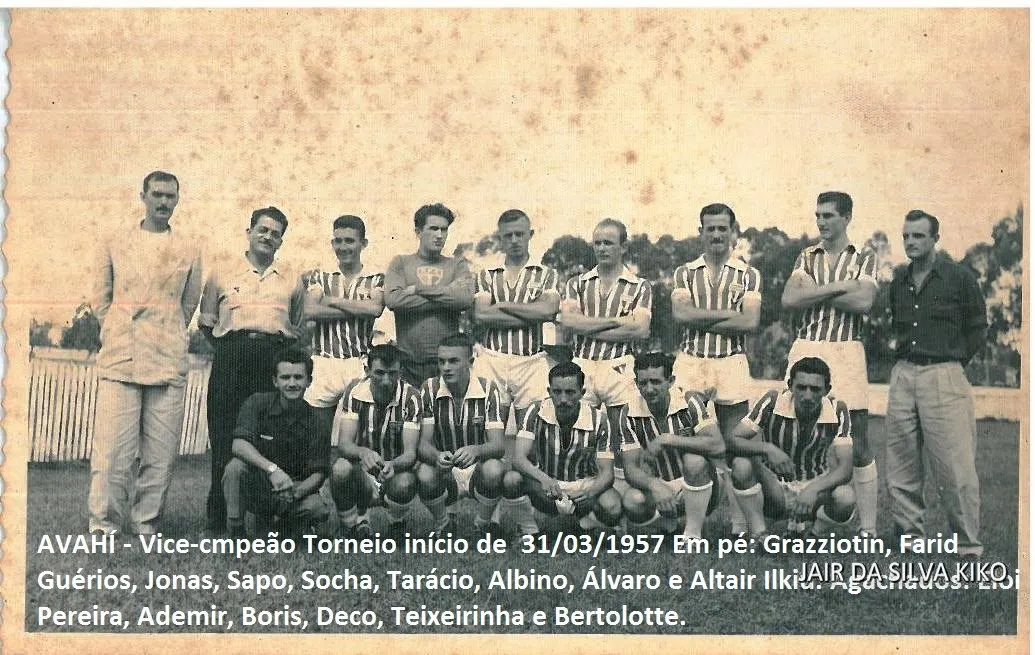 Avahi Futebol Clube celebra 77 anos de história e tradição no esporte amador 