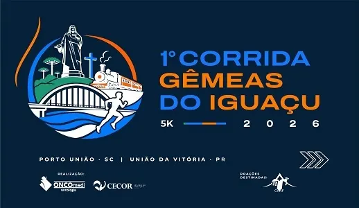 Corrida Gêmeas do Iguaçu une esporte, saúde e solidariedade em setembro 