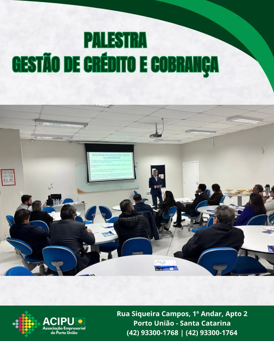 ACIPU promove encontro sobre gestão de crédito e cobrança
