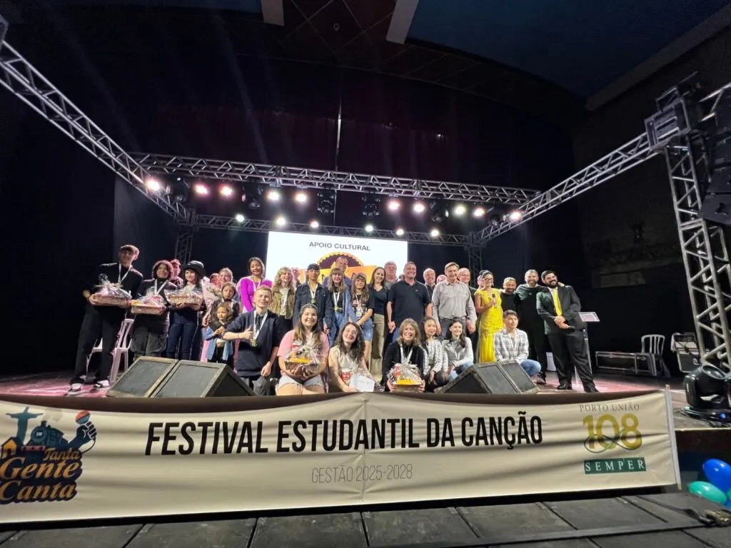 Festival Estudantil da Canção "Tanta Gente Canta" 2026 está confirmado em Porto União
