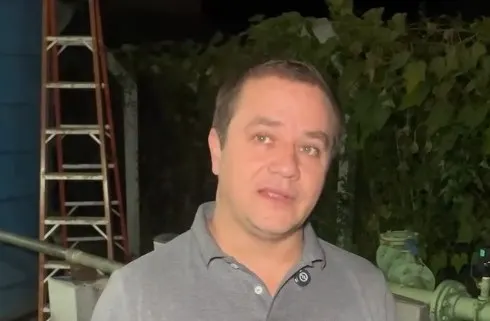 Prefeito de Porto Vitória explica falta de água e anuncia solução emergencial